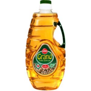 Grand Pure Soy Oil Plastic Bottles 3 Litres